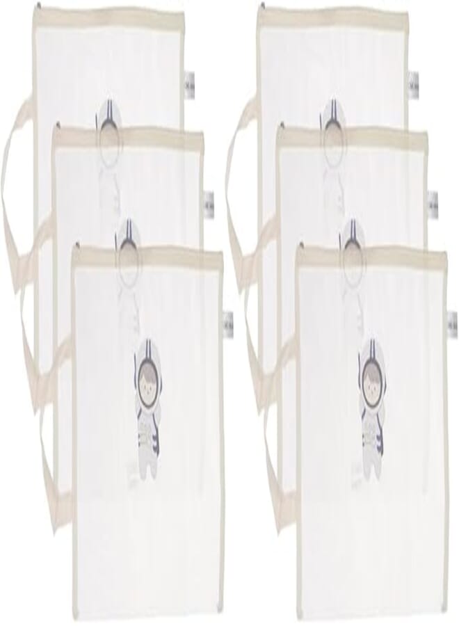3A QB745-A4 Wire Paper Binder 25 * 32 cm With Zipper 6 Pieces - Yellow